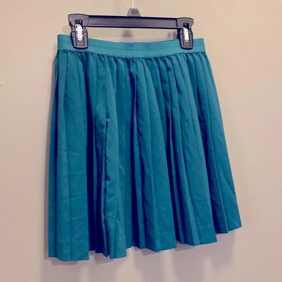 H&m Womens Chiffon Skirt Navy H&M Skirts Hm Chiffon Pleated